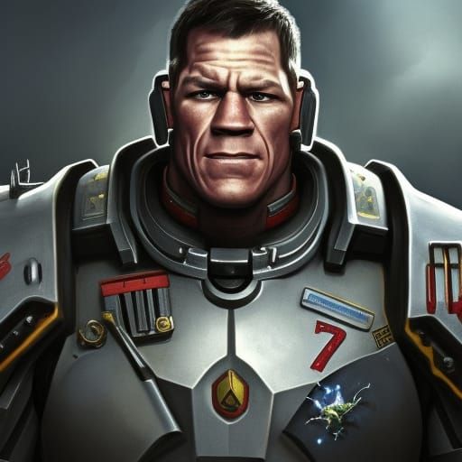 Space Marine Portrait in Unreal Engine 5