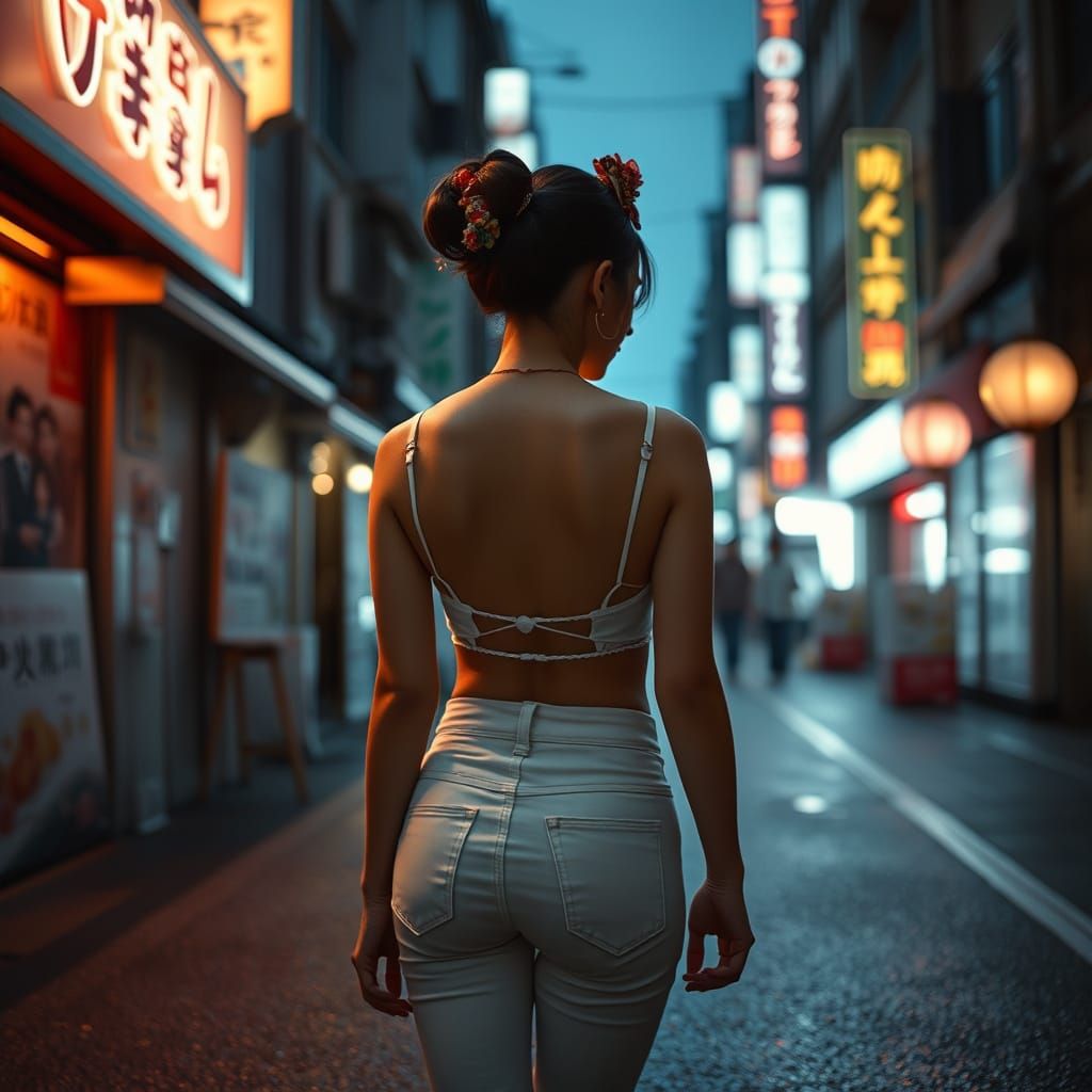 Geisha in Jeans: Tokyo Street Scene