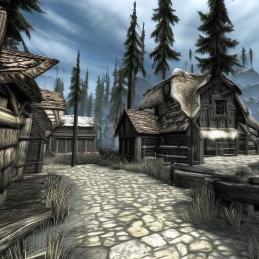 Skyrim Landscape