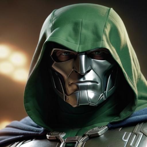 Doctor Doom Photorealistic Portrait in 8K