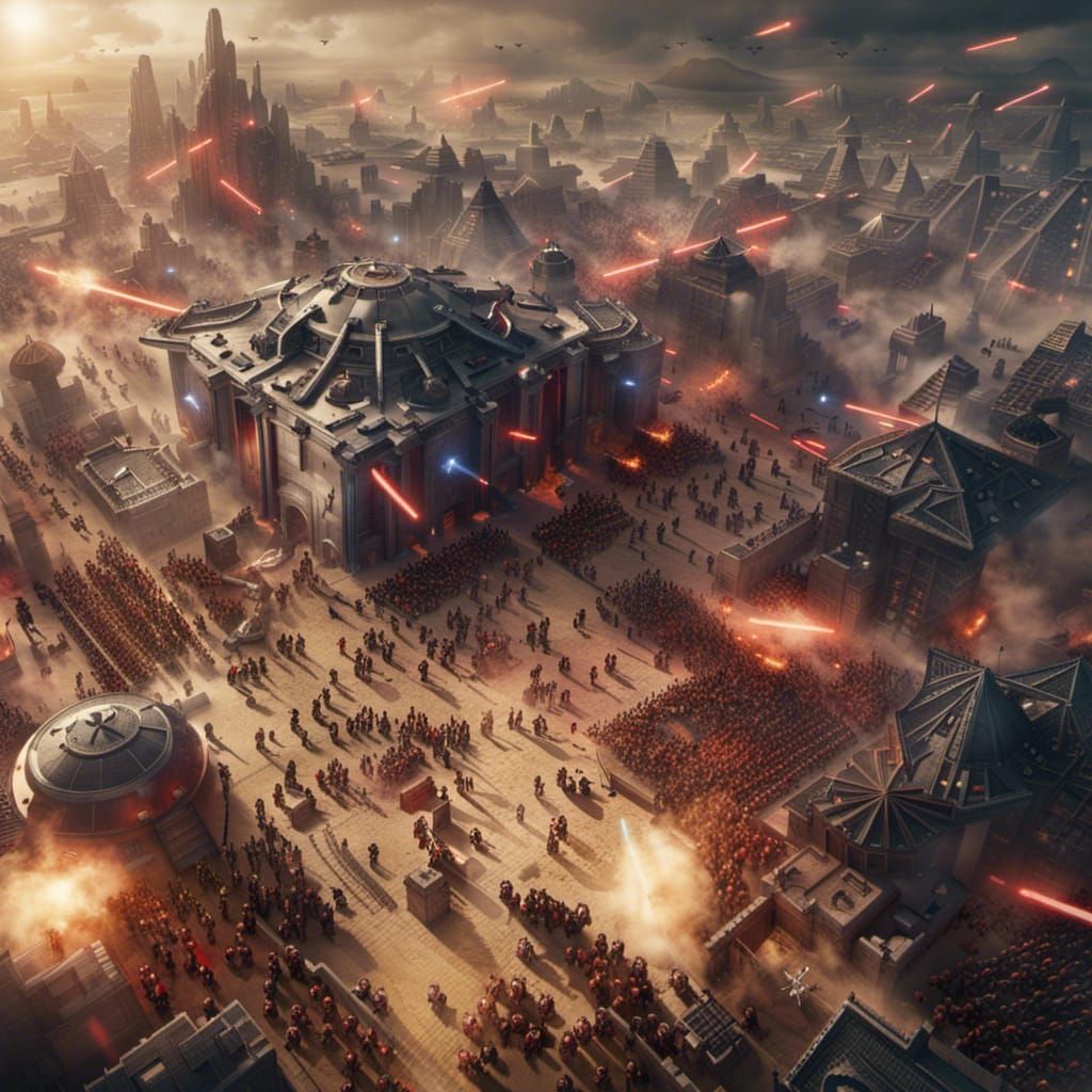 SDXL 1.0 Test: Space Fantasy Battle