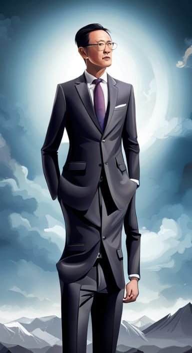 Hyper-Realistic Football Player in Black, Red, and Gold