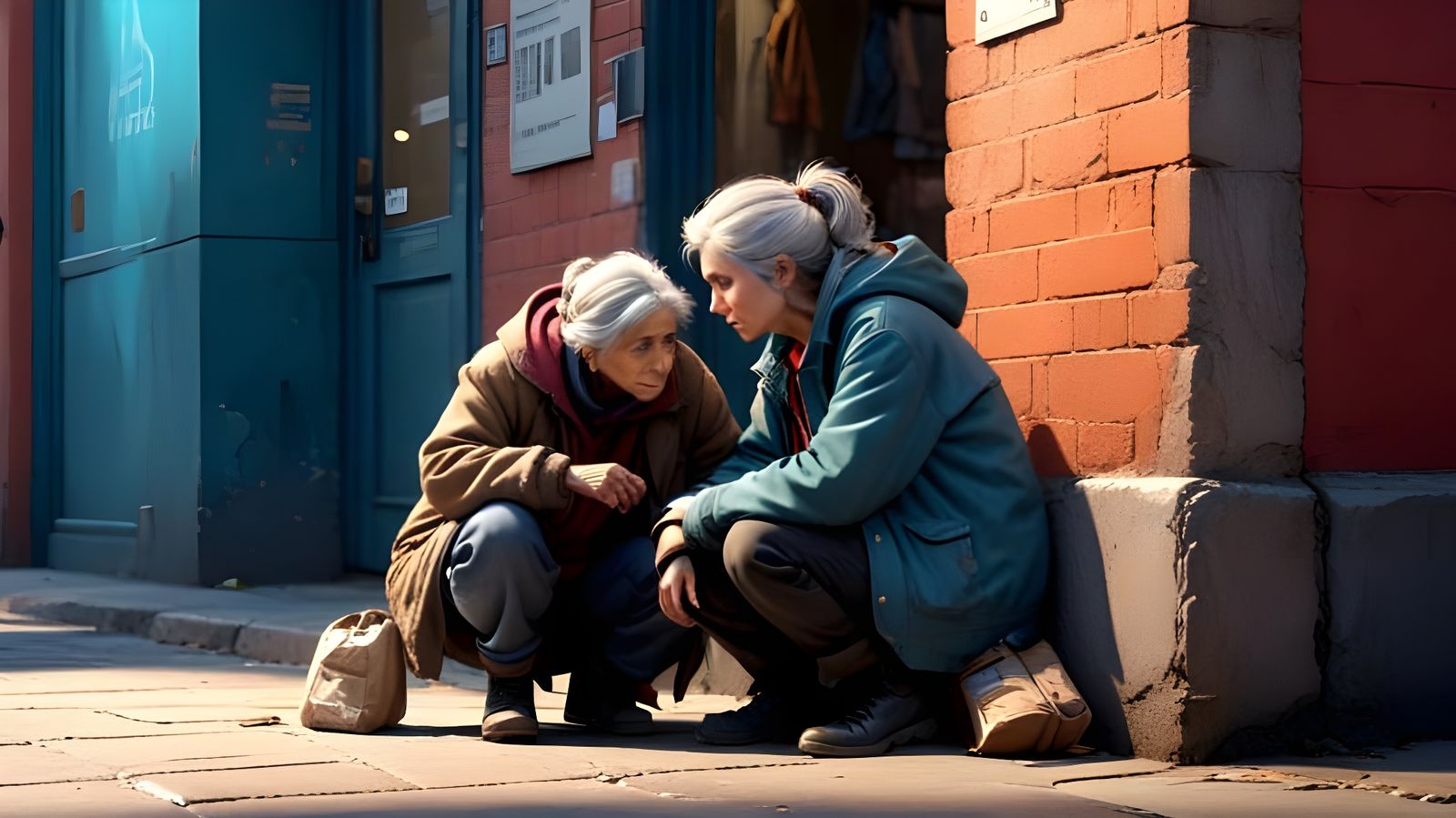 City Contrast: Homelessness vs. Success