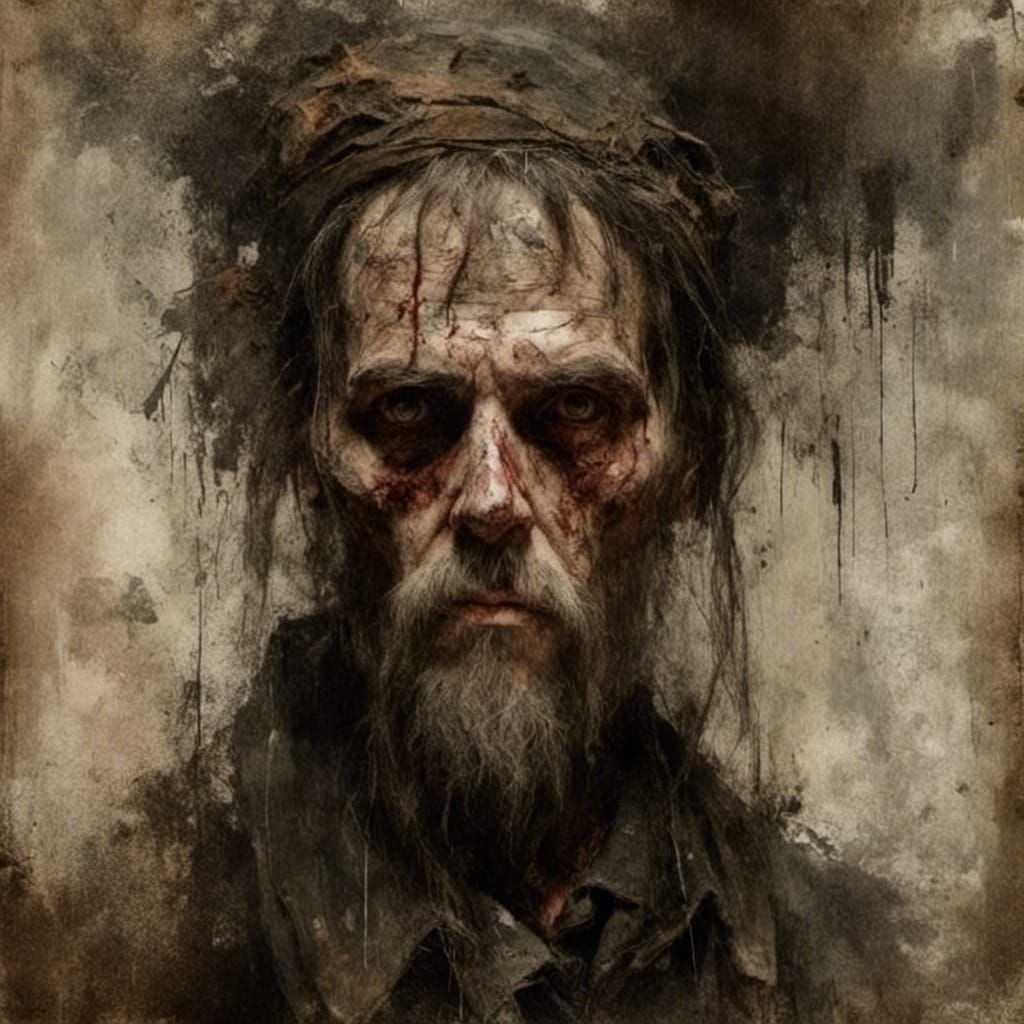 Finnish Sorcerer in Macabre Medieval Style