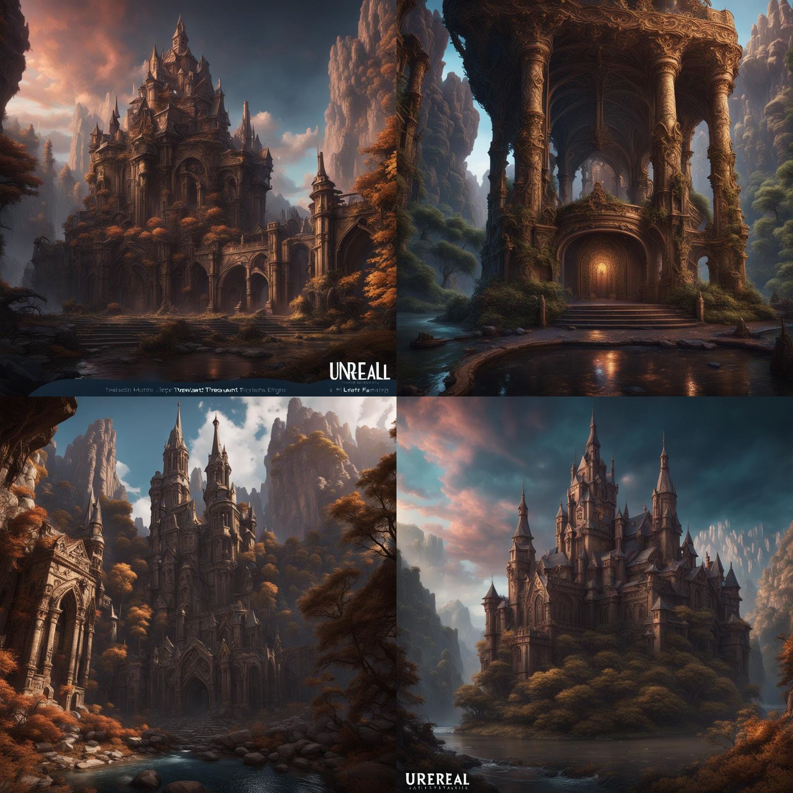 Ralph Tresvant: Detailed Matte Painting in Fantasy