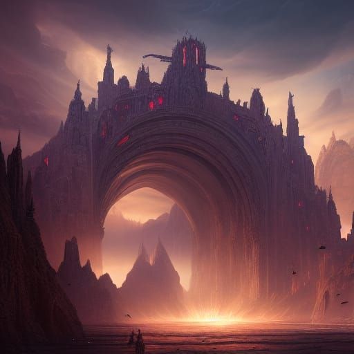 Majestic Archangel: A Detailed Fantasy Masterpiece