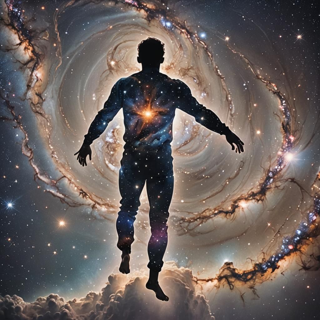 Galactic Ocean: A Matte Painting of Boundless Life