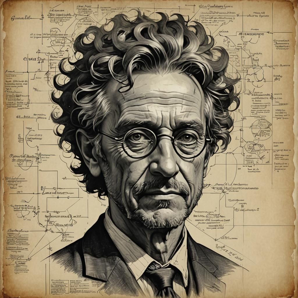 Personified Genius: An AI Generated Interpretation