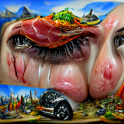 Hyperrealistic Surreal Scene in 8K Resolution
