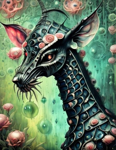 Sinister Pinhead Double Exposure Photography