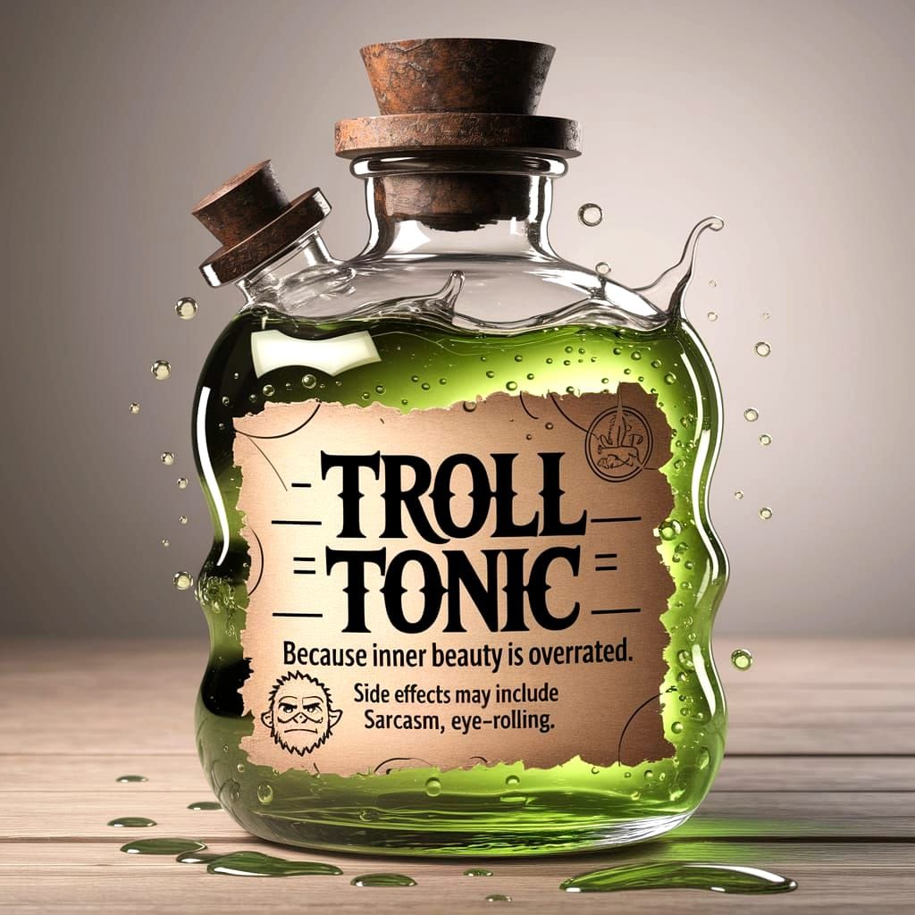TROLL TONIC – Because Inner Beauty is Overrated