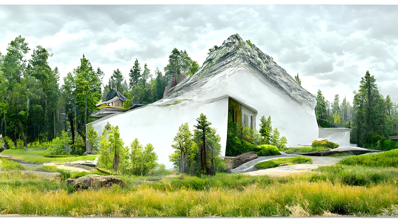 Architectural Landscape Photography in High Resolution