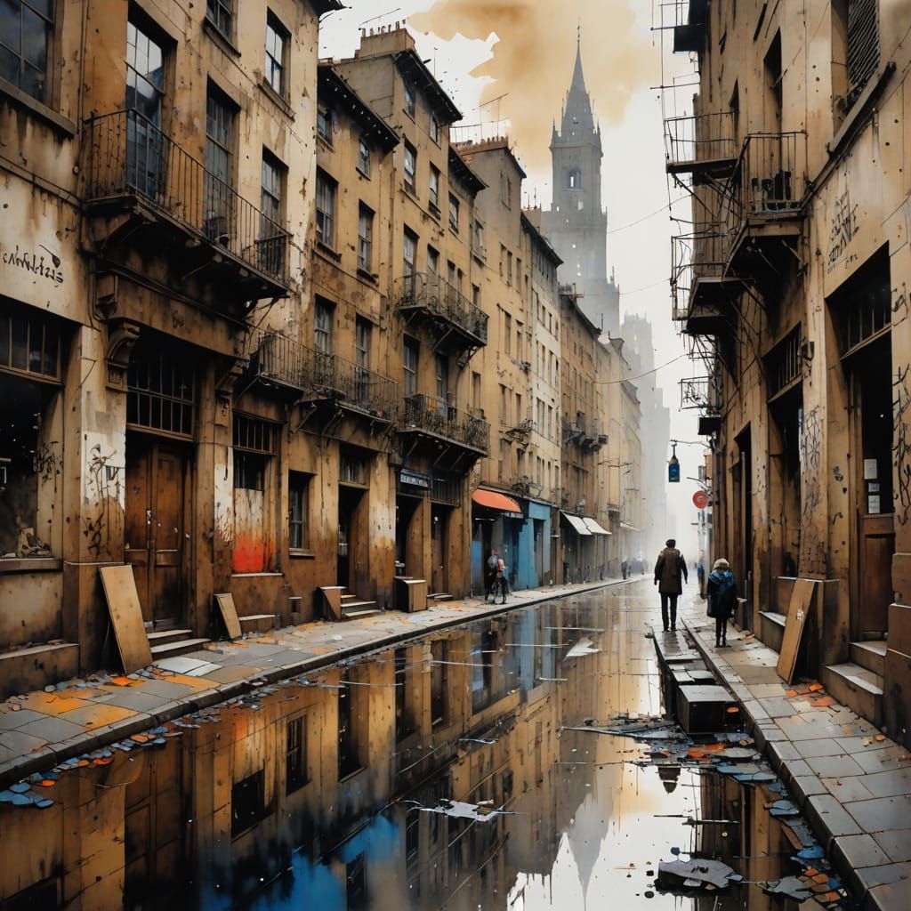 The City's voice itself is soft like Solitude's