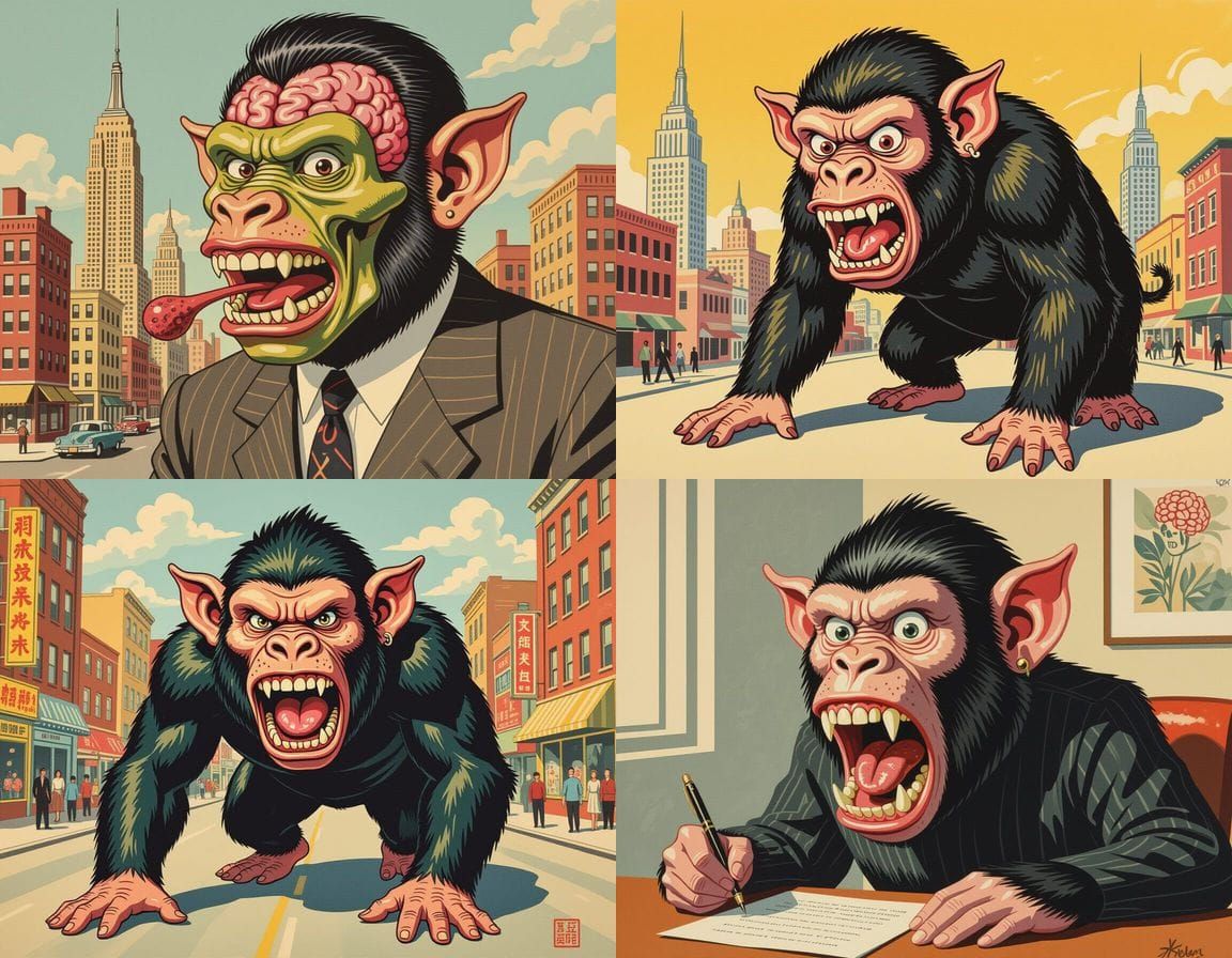 Grotesque Creature Lurking in Brutal 1950s Korea