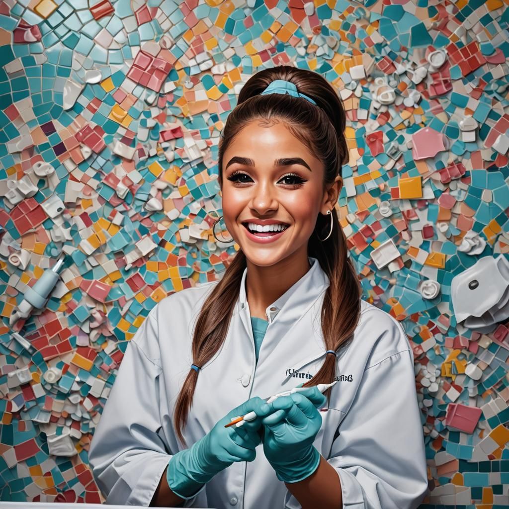 Ariana as a dentist