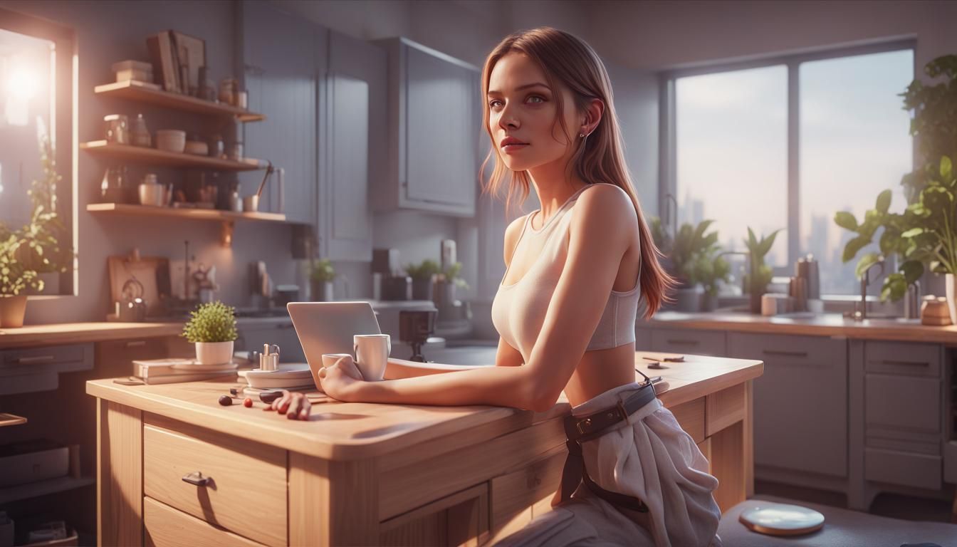 Young Millionaire's Daily Life: 3D Game Cinematic