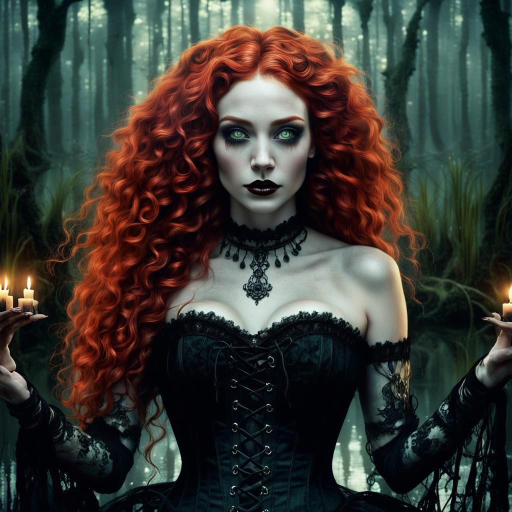 Cajun Bayou Witch Summons Ghosts in Louisiana Swamp