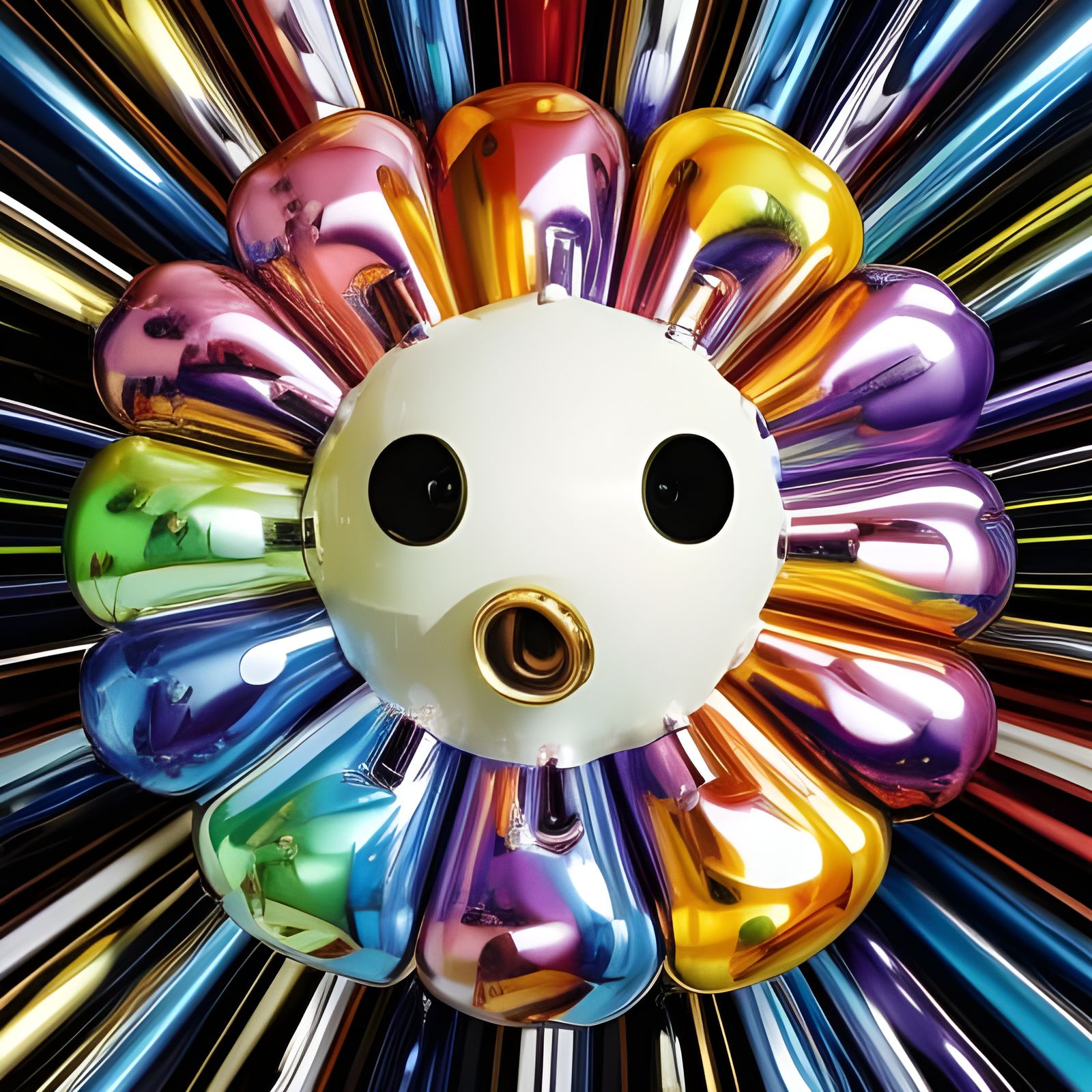 Pop Art Inspired Whimsical Sculpture