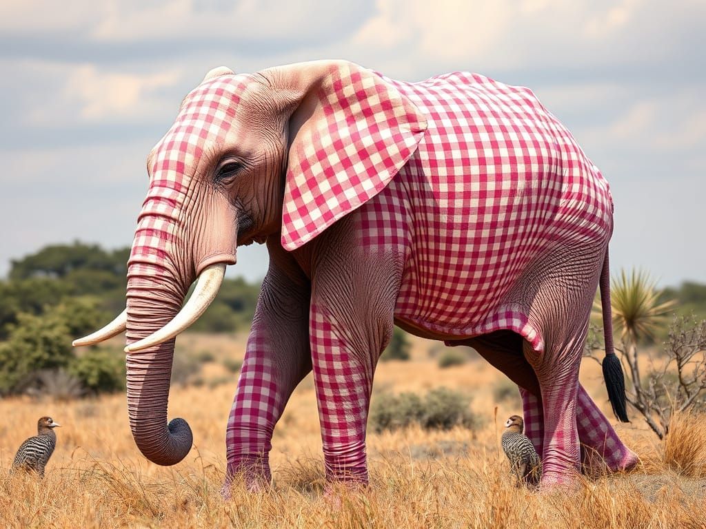 If you meet a pink elephant, hurry! Take an aspirin!