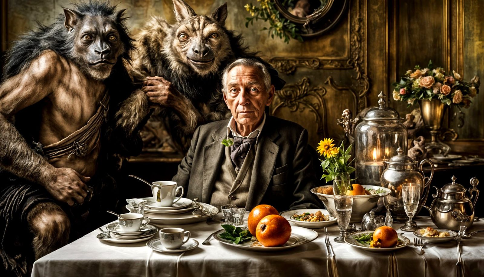 Old Friends and near-as-damnit, Family... (the greeting ritual)