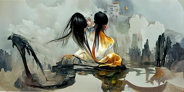 Abstract Art Inspired by Tang Sin Yun