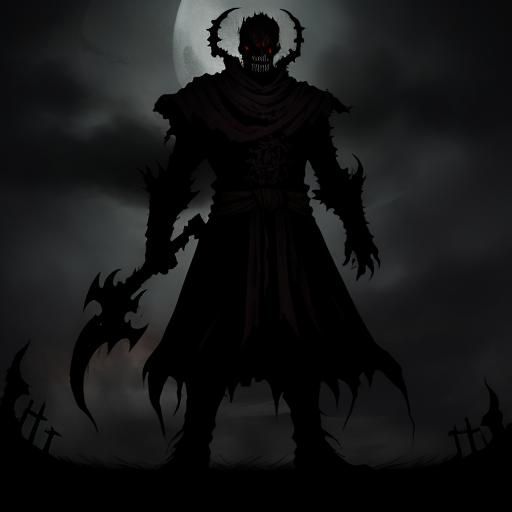 God of the Undead Lurking in Shadows