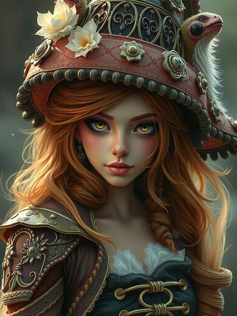 Earthenware Art in Ochre Tones