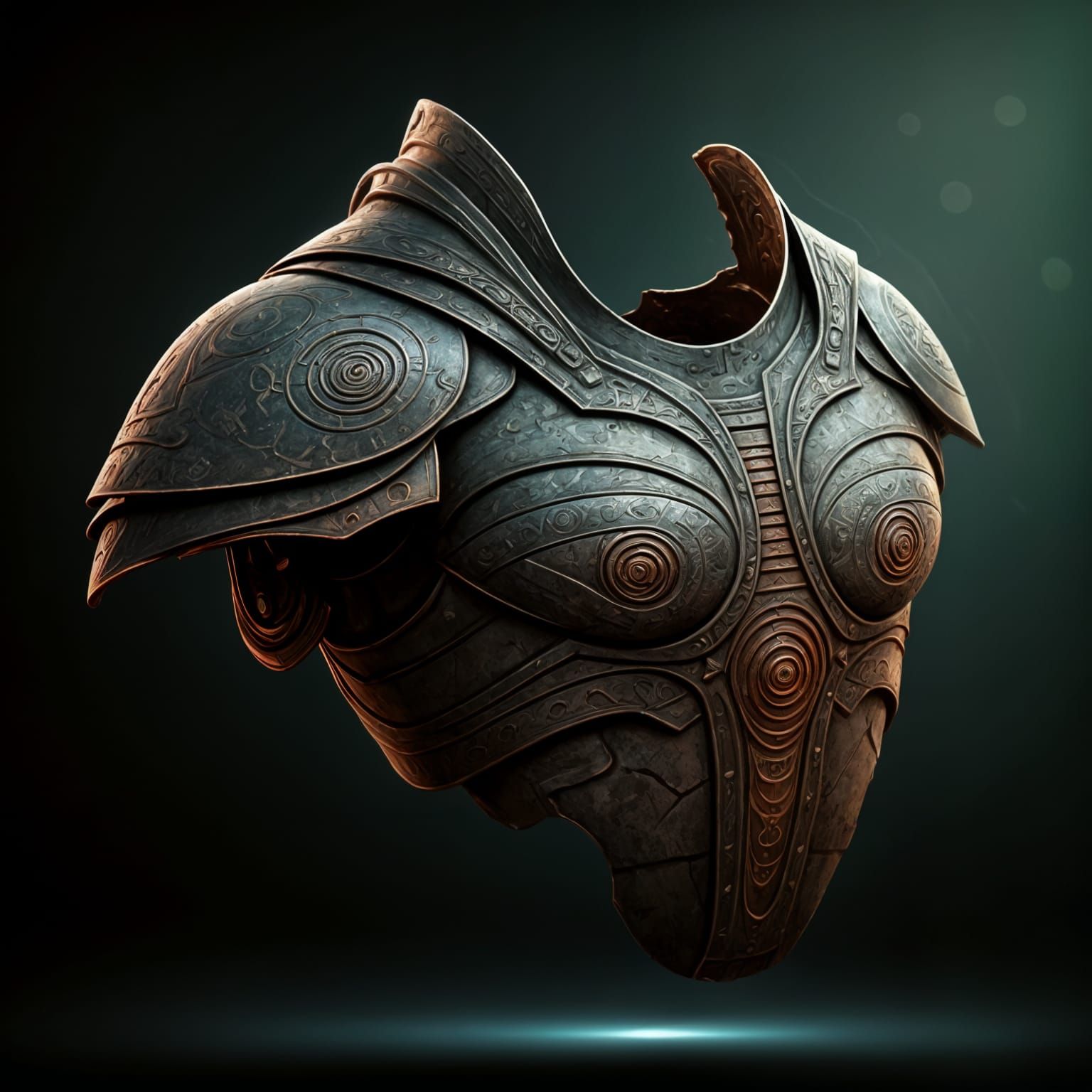 Fragment of Ancient Martian Battle Armor