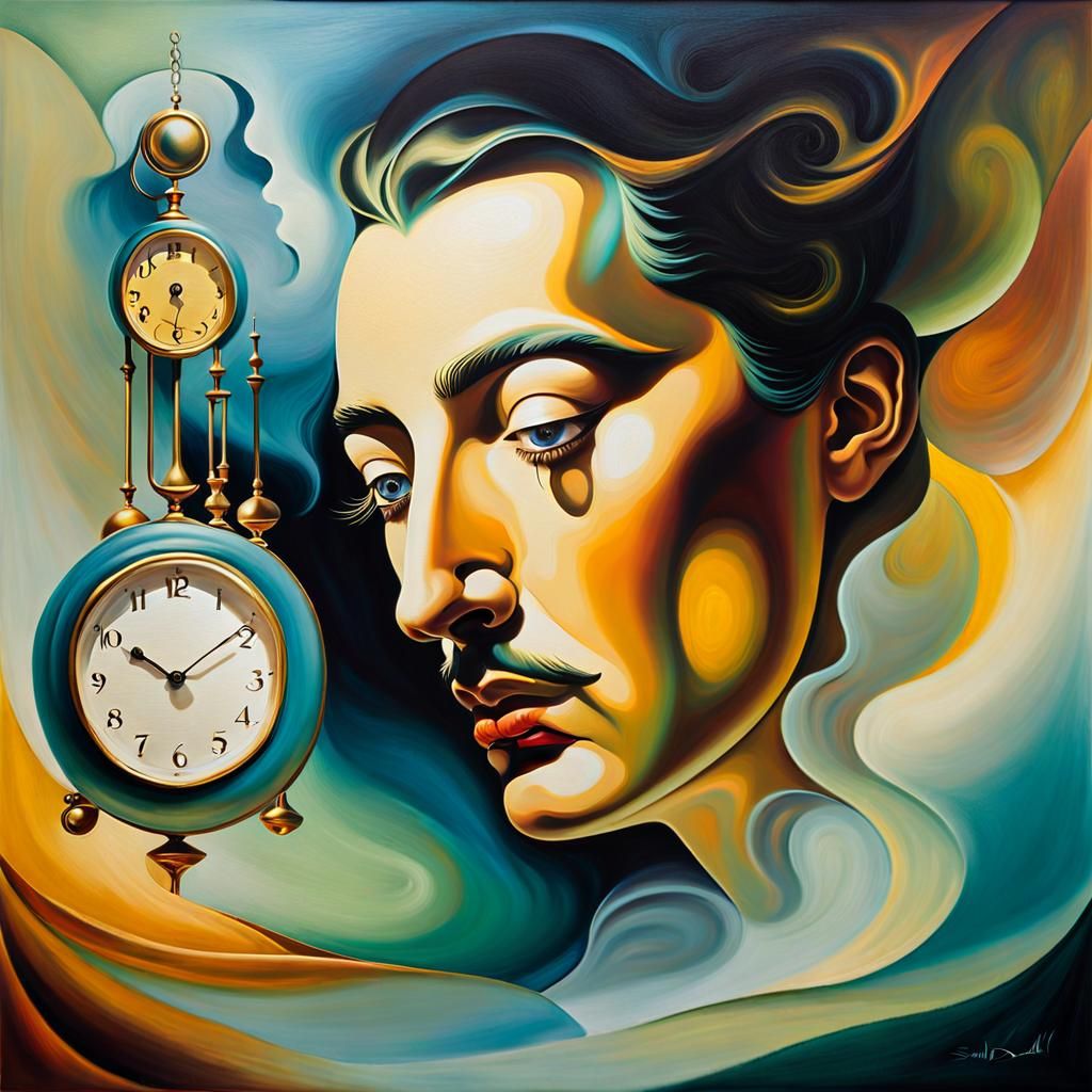 Surreal Portrait in Fauvist Colors with Impressionist Flair