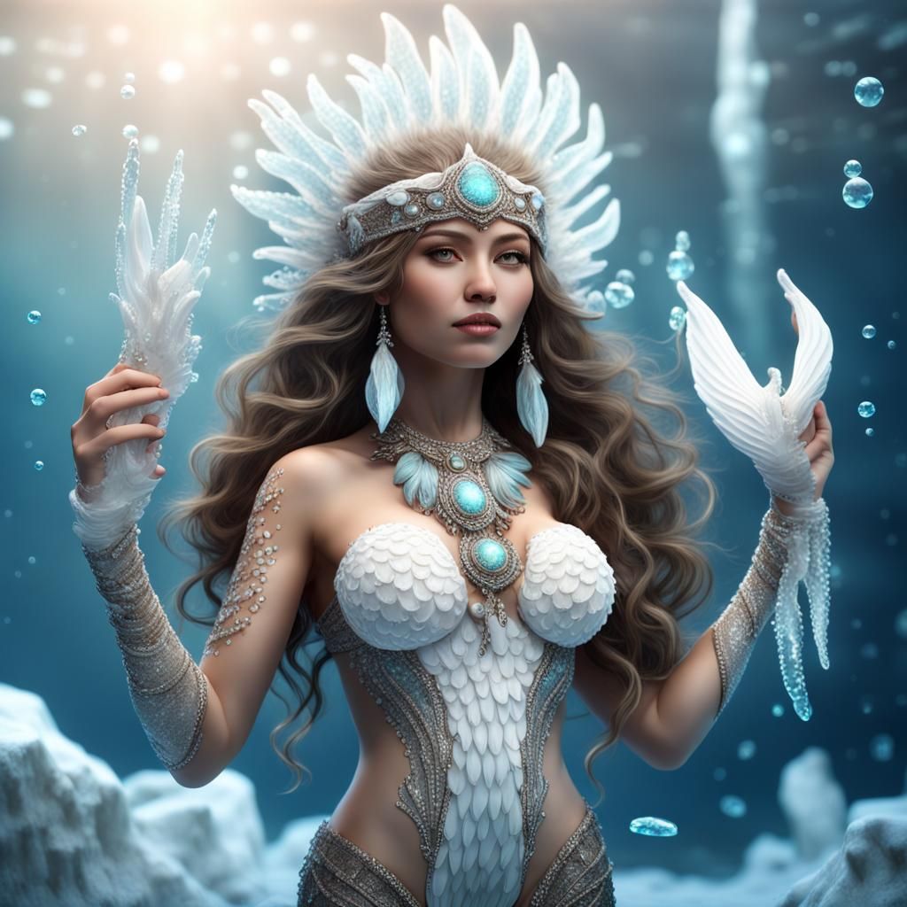 Mermaid from Greenland sea
