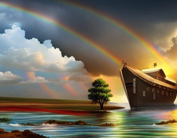 Noah's Ark: Rainbow of Divine Promise