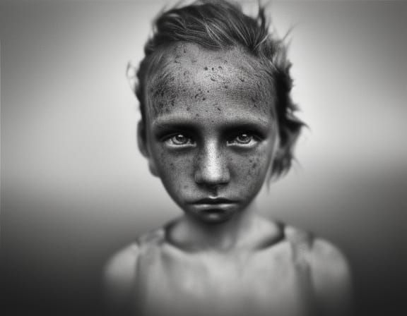 zephyr Close up portrait, ambient light, Nikon 15mm f/1.8G, by Lee Jeffries, Alessio Albi, Adrian Kuipers