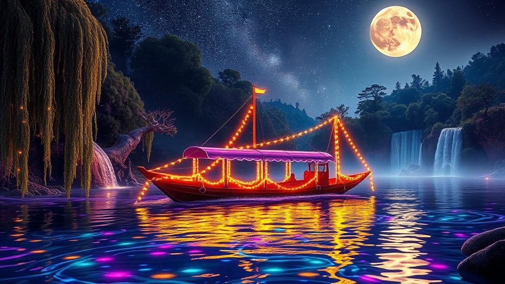 Fantasy boat