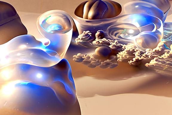 Expanding Consciousness: A Surreal 3D Dreamscape