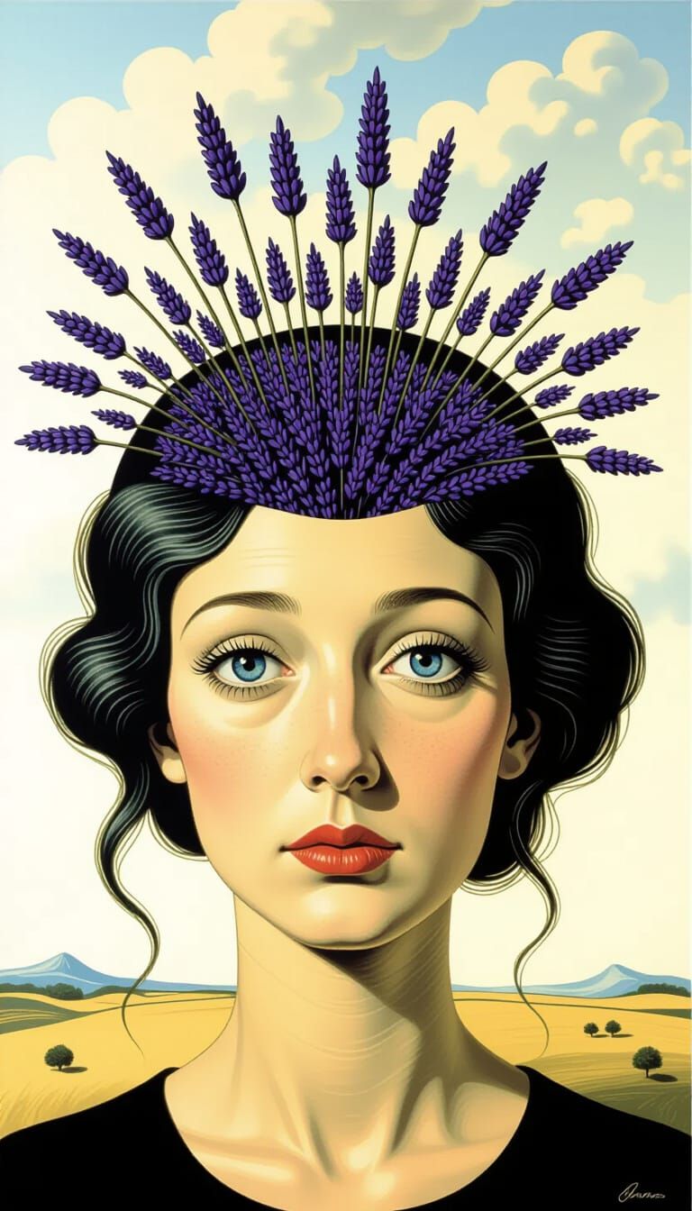 Surreal Mindscape: Ideas Erupting in a Dali Style