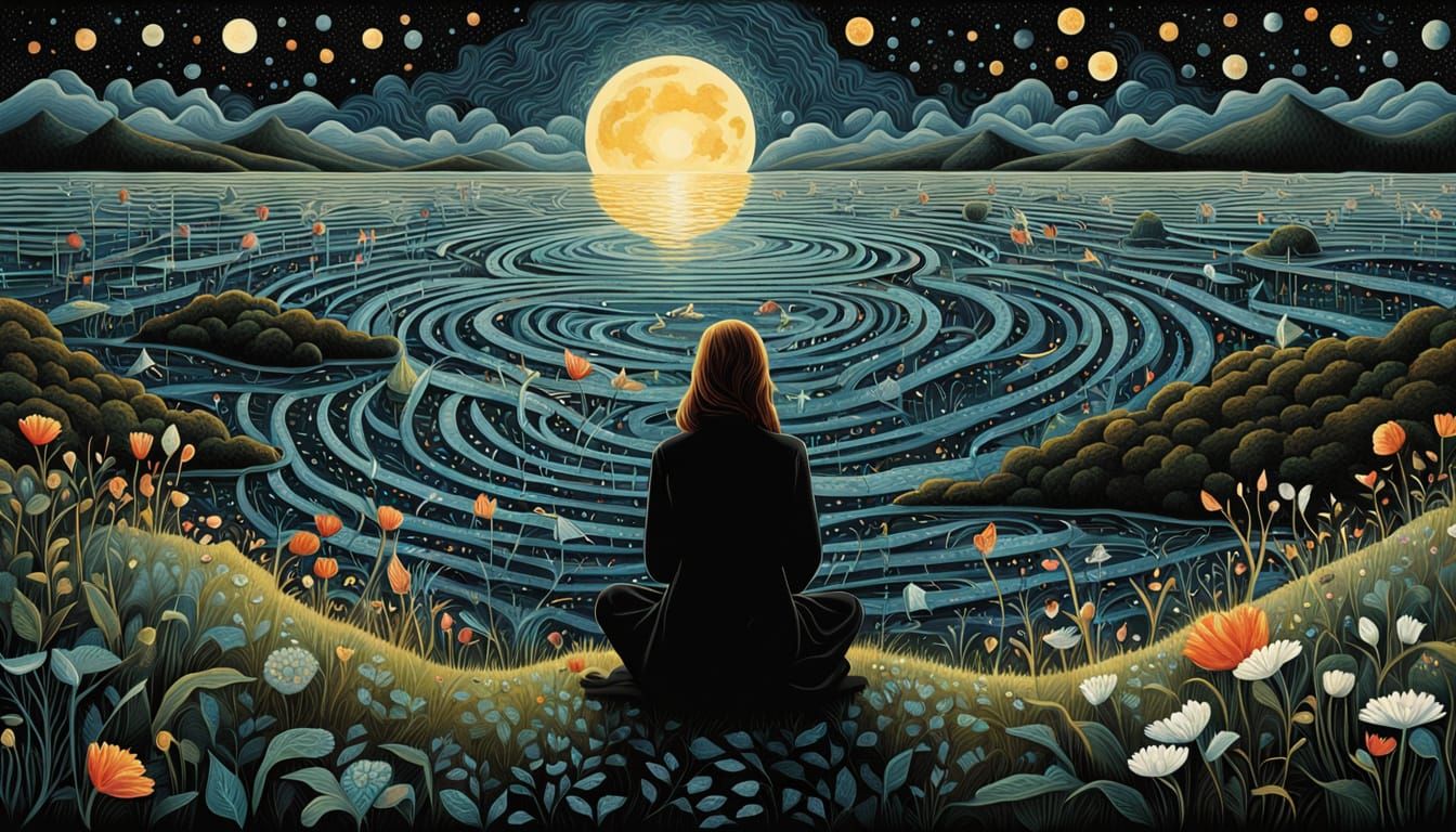 This stunning 8K digital artwork by Dee Nickerson, Jerzy Kedziora, Kathy Ruttenberg, Monica Rohan and Olga Kvasha is a m...