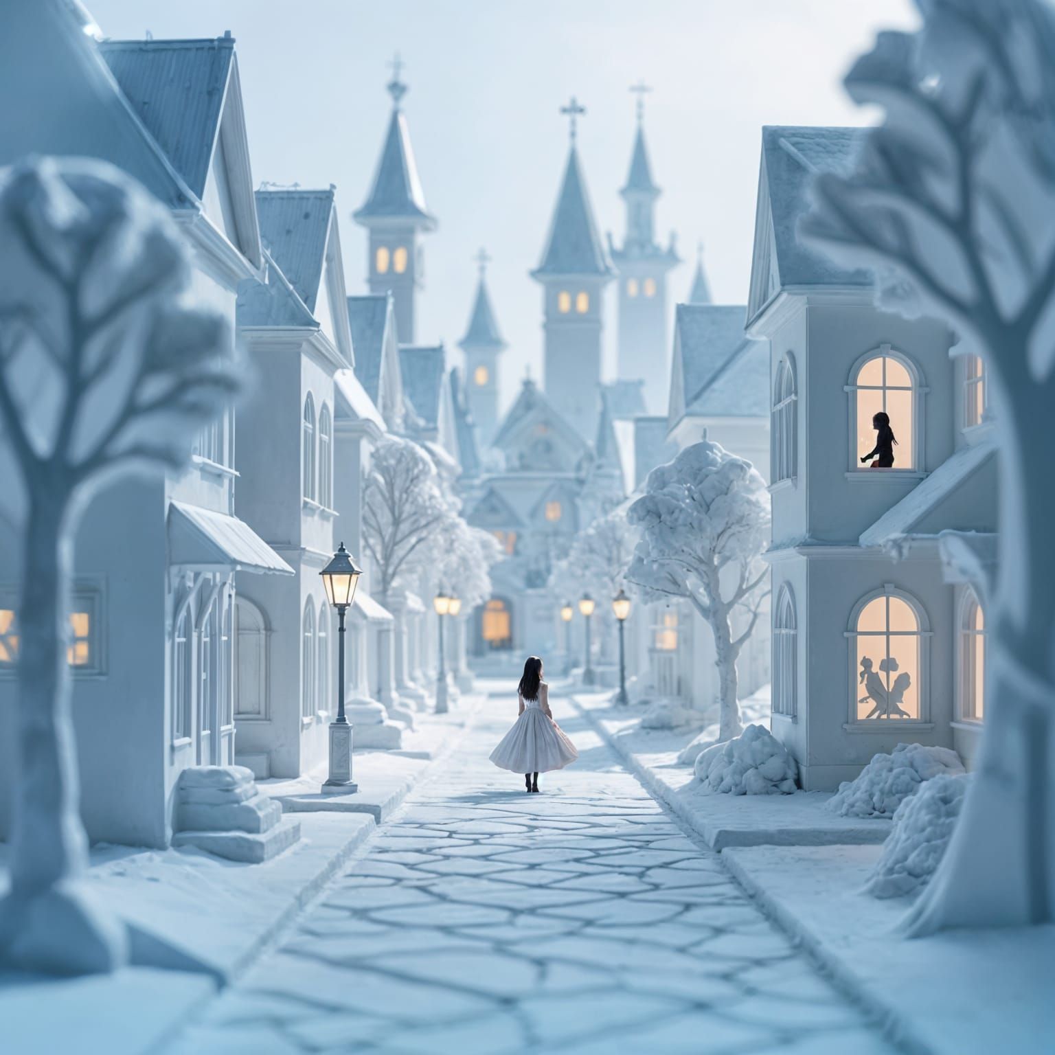 Origami Cityscape: A Hyperrealistic Paper World