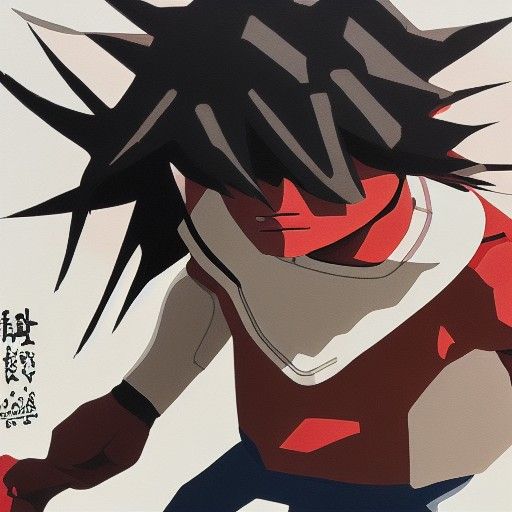 Detailed Gouache Painting of a Megalo Box