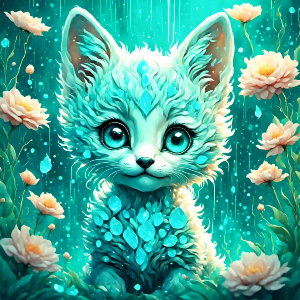 Cute Animals in Pastel Colors