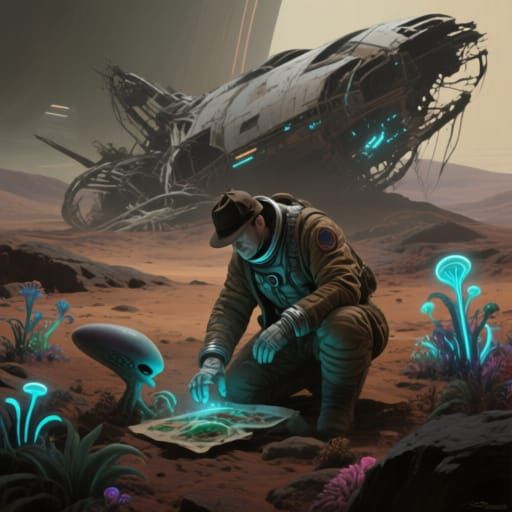 Sherlock Holmes Investigates Alien Crime Scene