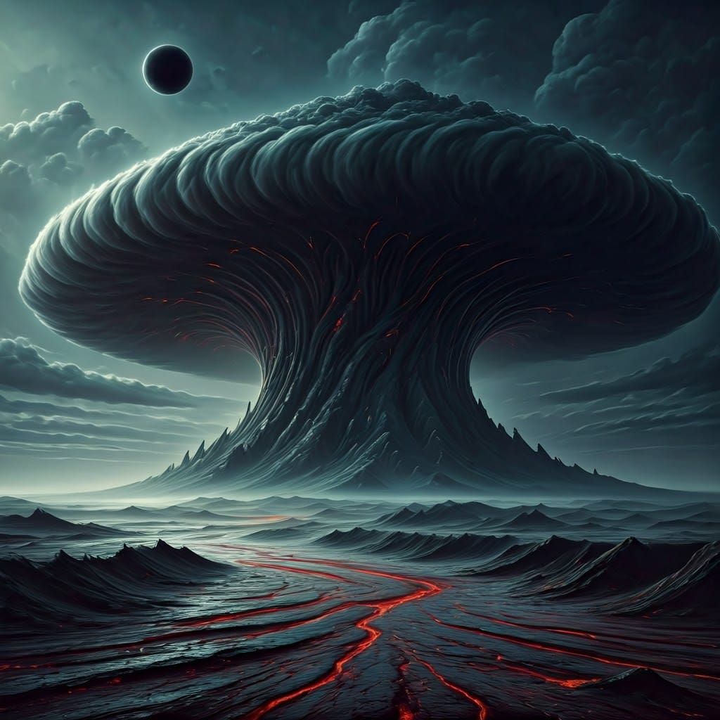 Hellish Hurricane Under Ominous Black Moon