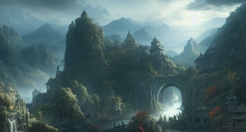 Epic Cinematic Digital Matte Painting