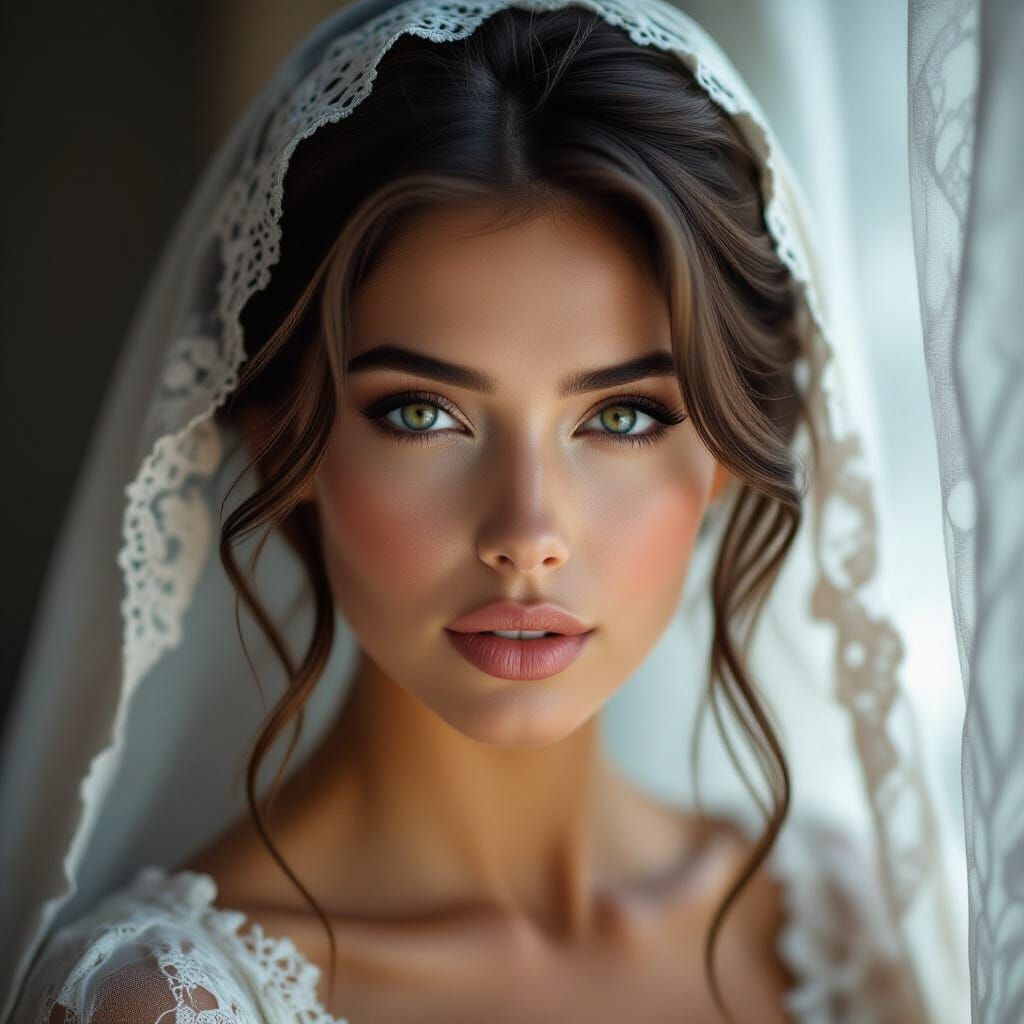 Hyperrealistic Portrait with Cinematic Lighting