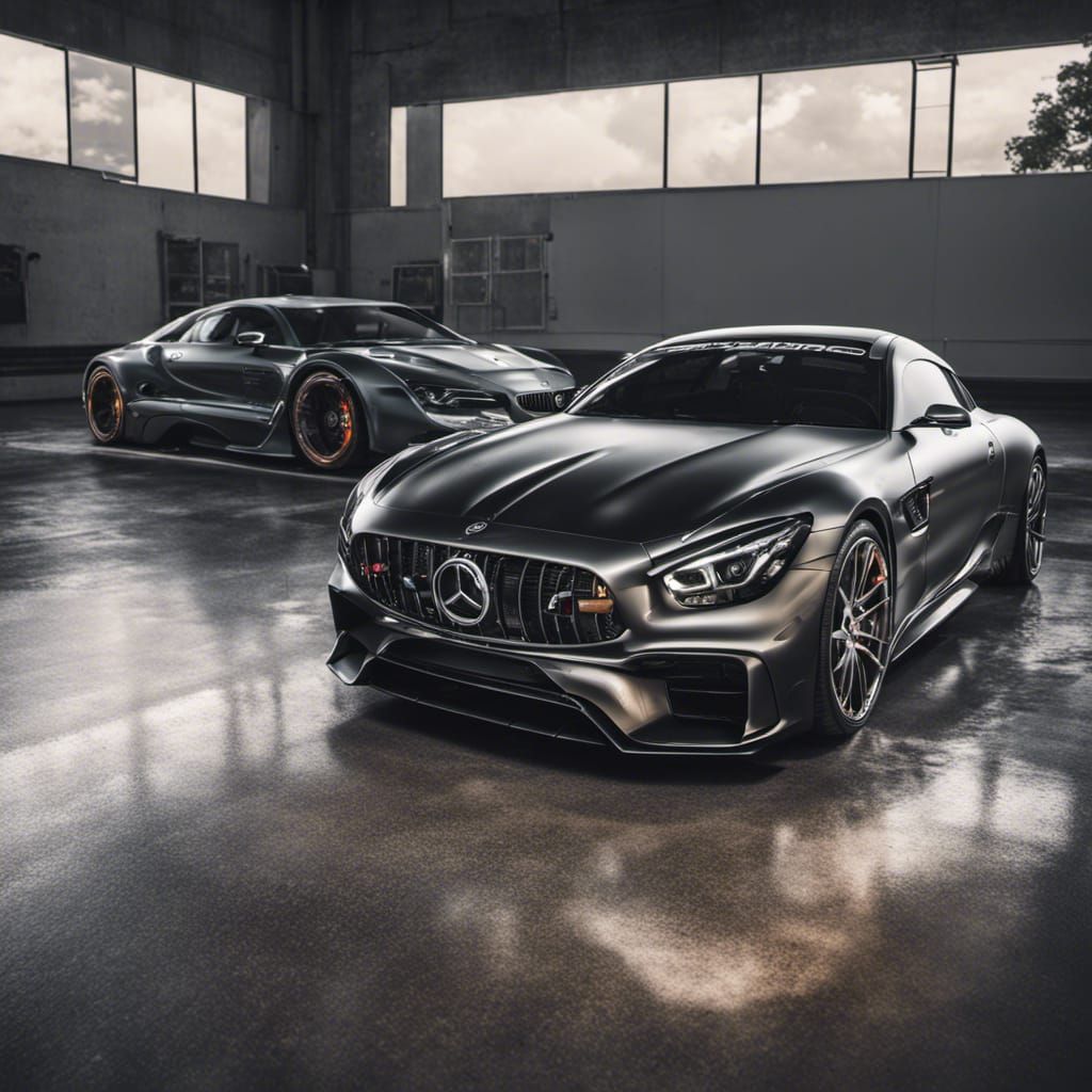 Hyperrealistic Luxury Car in HDR