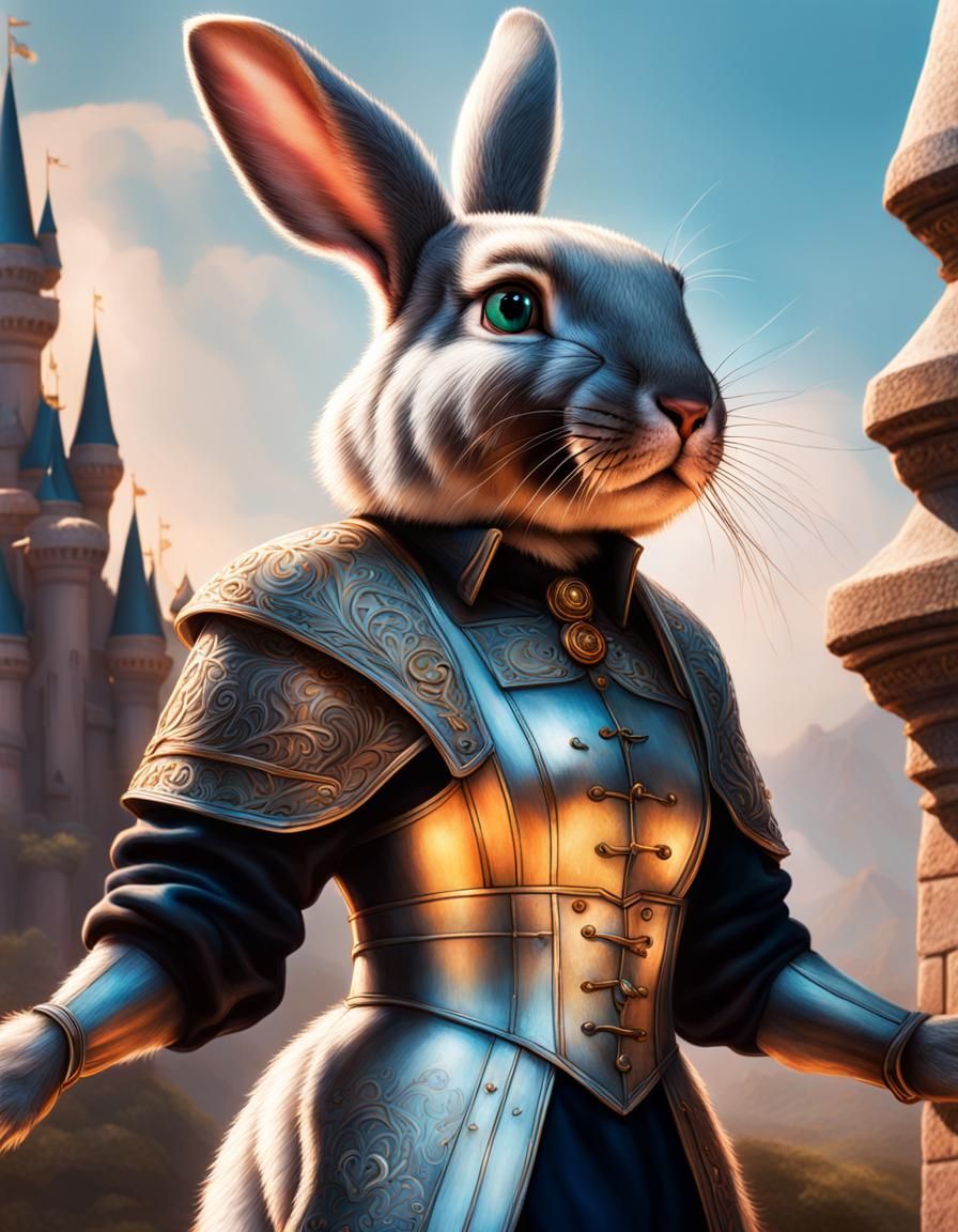 Jazmin Bean as Cottontail in Princess Castle