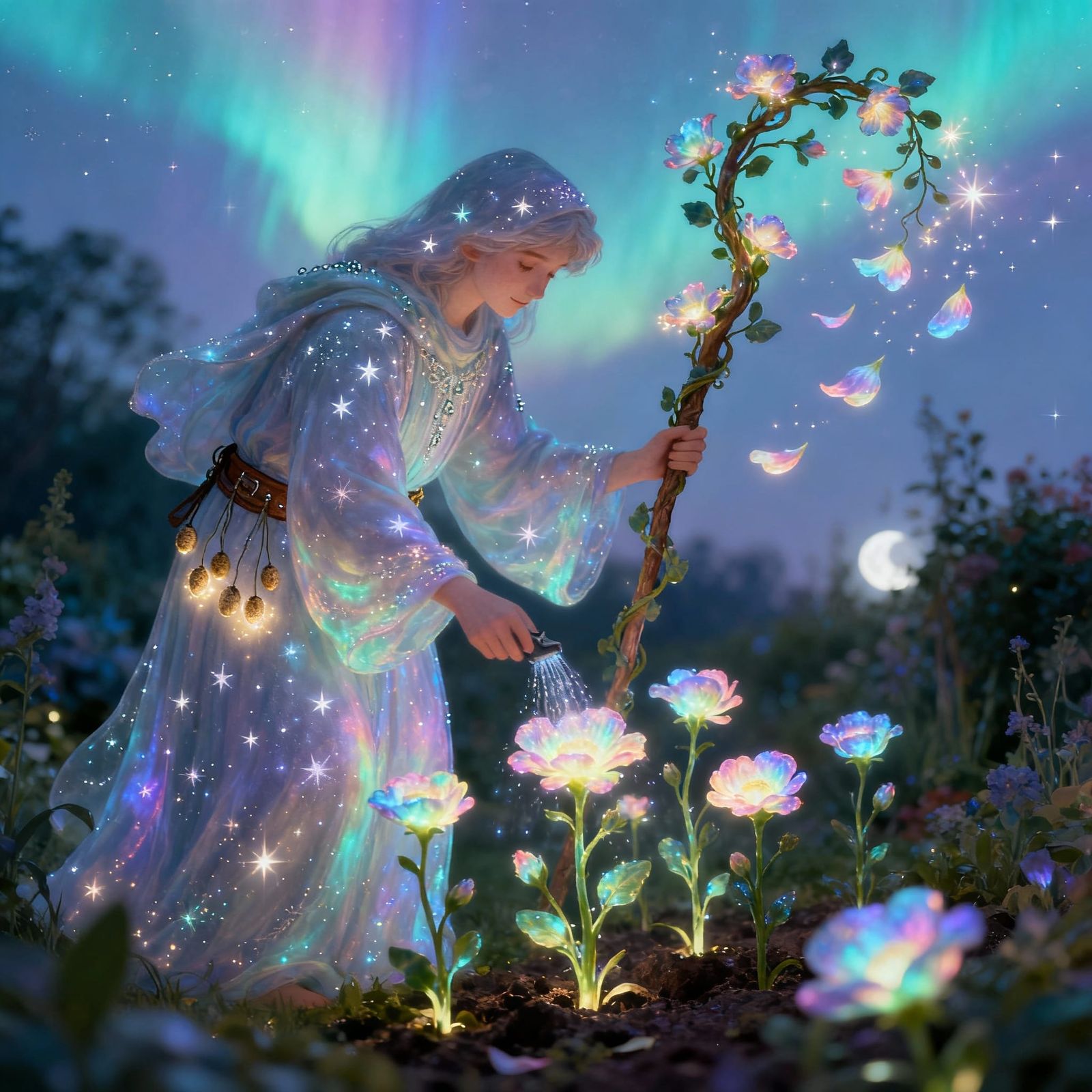Dream Gardener Cultivating Imagination in Magical Garden