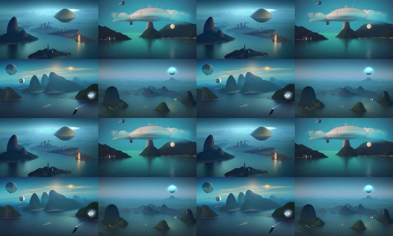 Stylized Alien Generated by AI