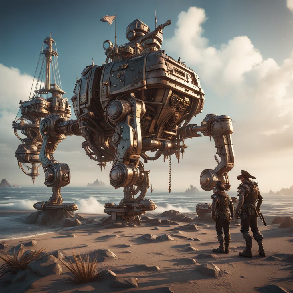 Pirates Embark on Treasure Island Adventure