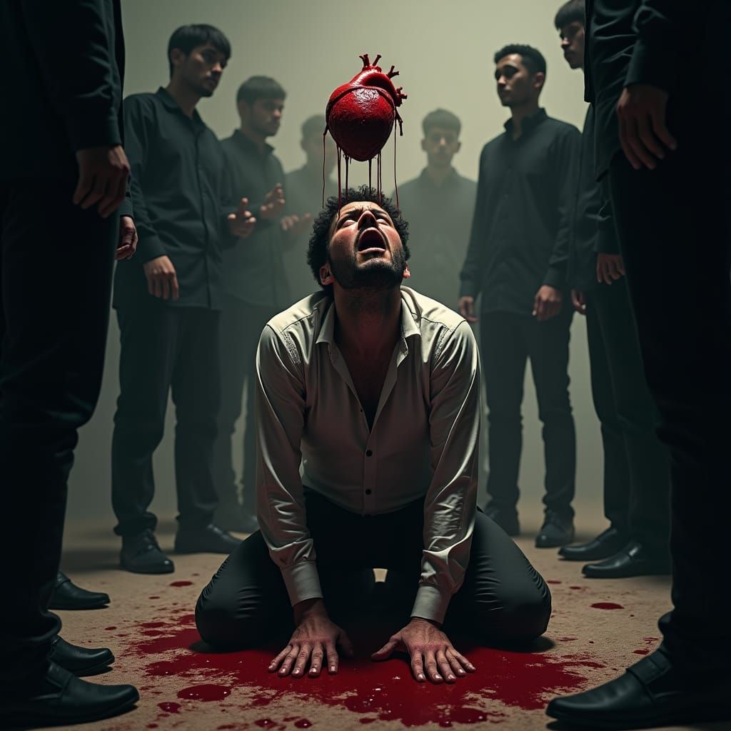 Man Consuming Heart in Agony: Manhwa Realism