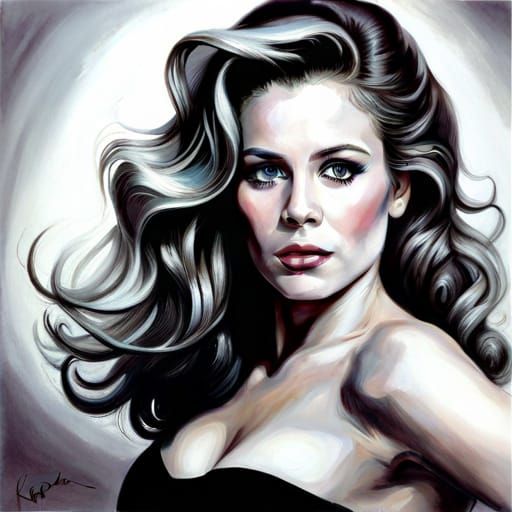 Hyperrealistic Portrait of Karen Black